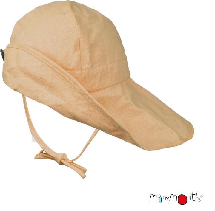 Actual product image ManyMonths Summer Hat Light Hemp (cap) - Golden Straw