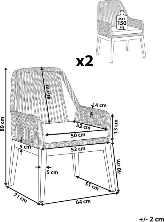 Produktbild Beliani Olbia