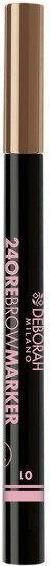 Actual product image Deborah Milano 24ore Brow Marker Dark Brown 3 0.8g (Dark Brown)