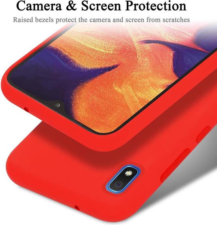 Produktbild Cadorabo TPU Liquid Silicone Case Cover (Samsung Galaxy A10, HTC One M10)