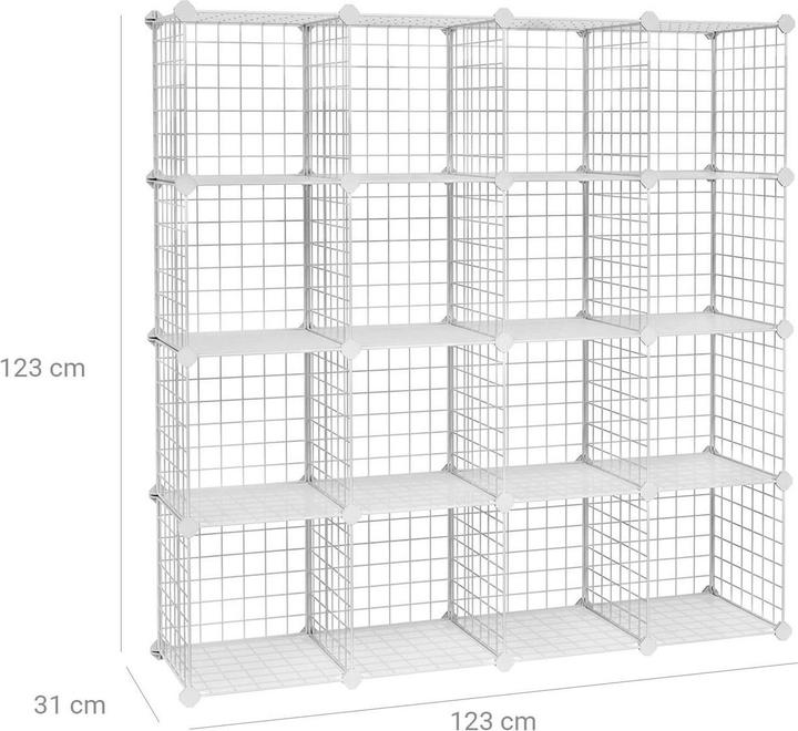 Immagine prodotto Jamb Würfelregal (123 x 31 x 123 cm)