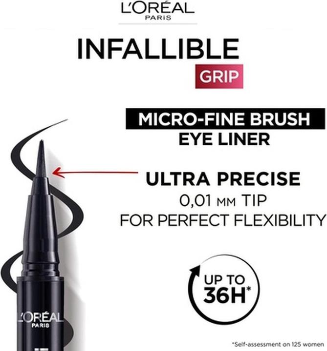 Produktbild L'Oréal Paris Infallible Grip Micro Fine 0.01mm 36H Eyeliner Dew Berry (04 Dew Berry)