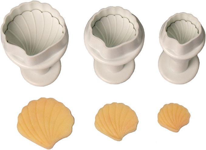 Dekofee Muschel Ausstecher-Set