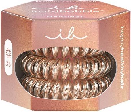 Immagine prodotto Invisibobble Fascia per capelli Original Premium Bronze me Pretty 3 pezzi (Elastico per capelli)