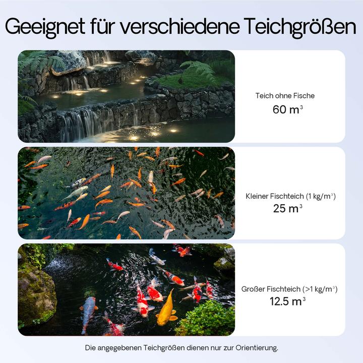 Produktbild Wiltec Filter Set Bio Teichfilter 60000l 36W UV Teichklärer Pumpe Schlauch Schlauch 053