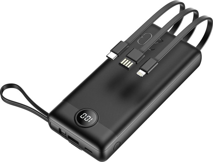 Immagine prodotto Veger C20 Powerbank con cavo - 20'000mAh (20000 mAh, 10 W, 77 Wh)