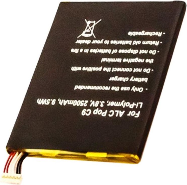 Actual product image AccuCell Alcatel One Touch POP C9 Battery TLp025A2