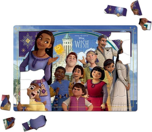 Immagine prodotto Disney Puzzle per bambini da 60 pezzi "I desideri di tutti"