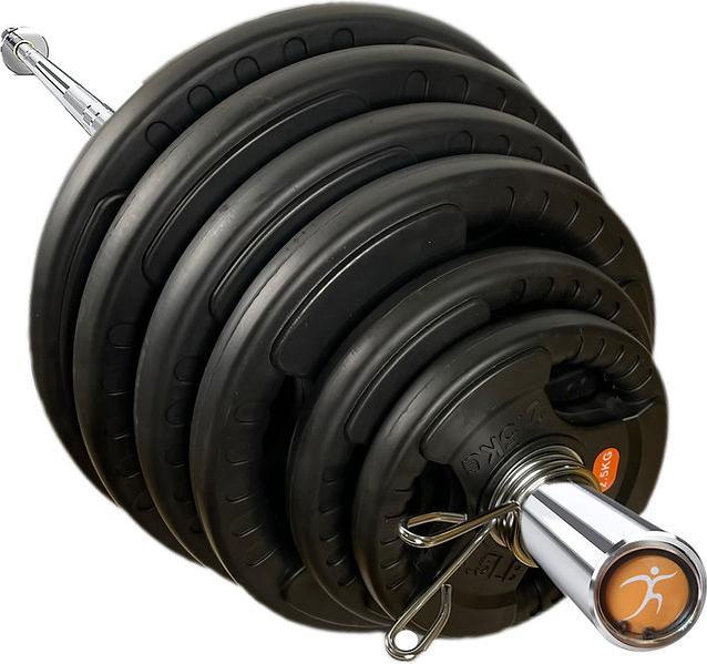 Immagine prodotto FlexAthletix Set di piastre di peso da 50 mm (2 x 5 kg, 2 x 15 kg, 2 x 25 kg, 2 x 10 kg, 2 x 2,5 kg, 2 x 20 kg)