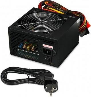 Produktbild iBox CUBE II 600W APFC 12CM FAN Juodas EDITION power supply (600 W)