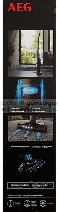 Actual product image AEG UltraPower CX8-2-95BM bag & cordless cordless hand hoover
