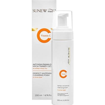 SunewMed+, Gesichtsreinigung, Sunewmed Perfect Whitening Cleansing Foam Active Face And Eye Cleanser 200Ml (Reinigungsmi...
