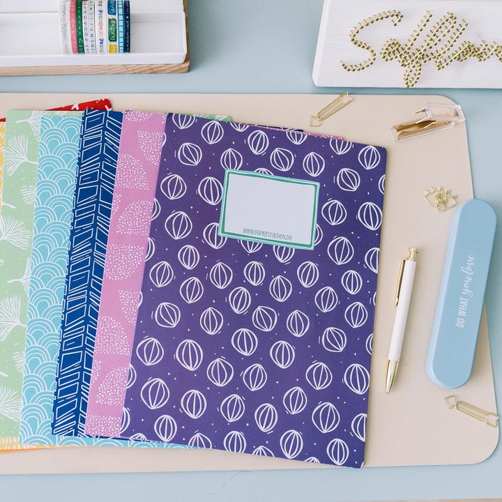 Produktbild Papierdrachen Heftumschläge (A4, Kein Einband)