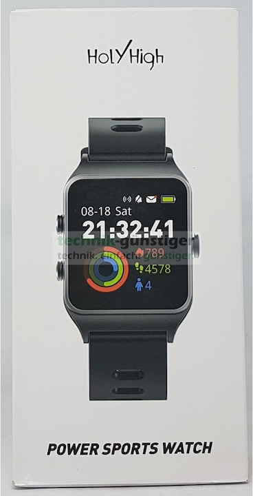 Actual product image Holy High P1C Power Sports Watch, Fitness Tracker, Sports Watch with GPS, Heart Rate Monitor, Pedometer,...