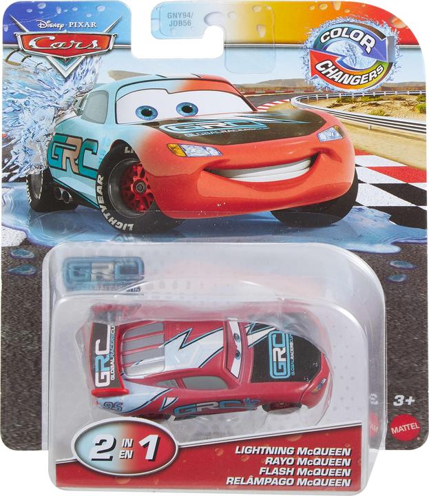 Actual product image Mattel Cars Color Changers