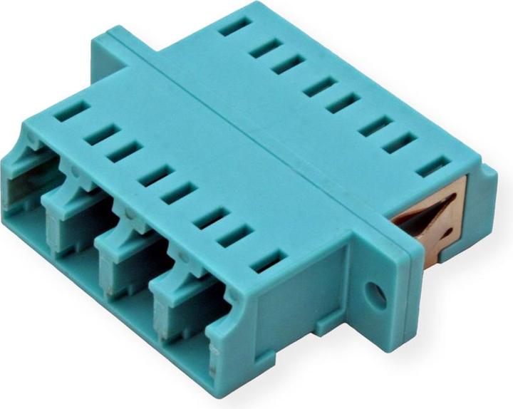 Image du produit Value Coupleur fibre optique LC quadruple, OM3 PB