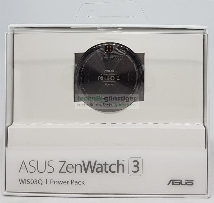 Produktbild ASUS ZenWatch 3 Akku Power Pack, Schwarz passend für ZenWatch 3 WI503Q