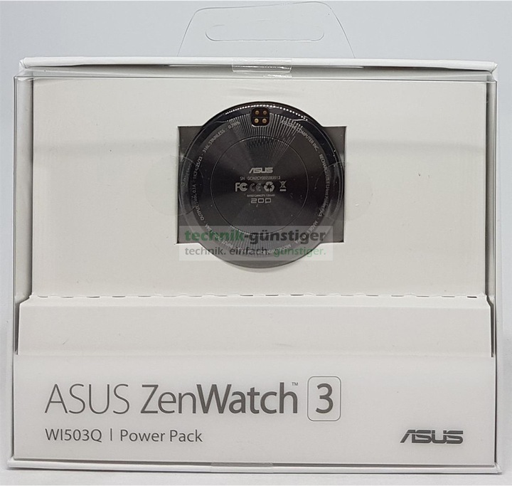 Produktbild ASUS ZenWatch 3 Akku Power Pack, Schwarz passend für ZenWatch 3 WI503Q