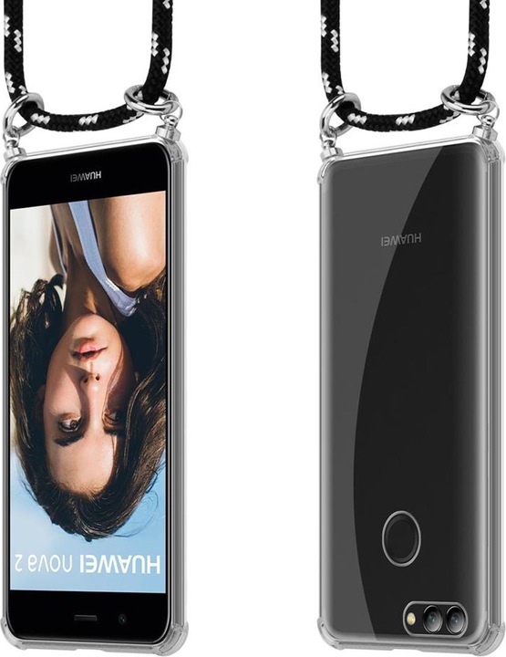 Produktbild Cadorabo TPU Handy Kette SILBER Cover
