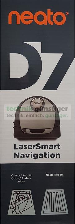 Produktbild Neato D7 945-0347 Botvac Connected D750 Staubsaugerroboter, schwarz/silber