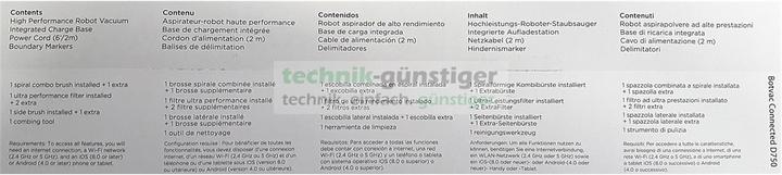 Produktbild Neato D7 945-0347 Botvac Connected D750 Staubsaugerroboter, schwarz/silber