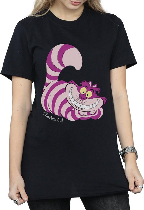 Immagine prodotto Alice In Wonderland Maglietta Ampia Gatto di Cheshire Donna (L)