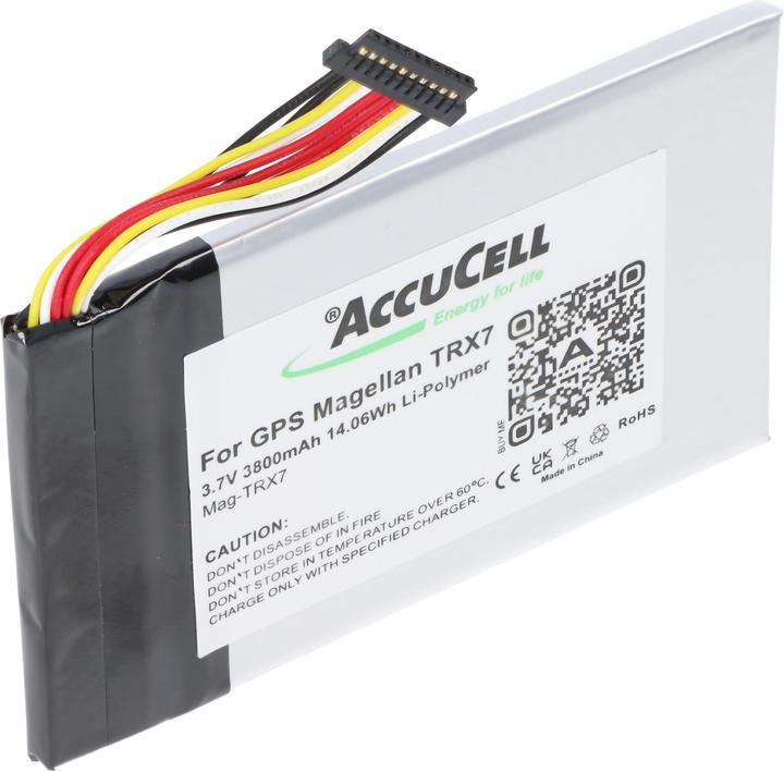 Actual product image XCell AKKU 3.7V 3.800mAh 14.06Wh Li-Polymer N496 für GPS Magellan TRX7