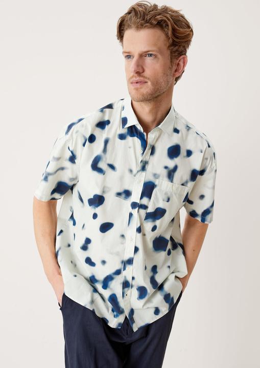 Immagine prodotto s.Oliver Hemd Relaxed: Hemd mit Alloverprint (S)