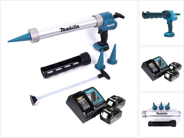 Image du produit Makita DCG 180 RFX Pistolet à cartouche sans fil 18 V+ 2x batterie 3,0 Ah + chargeur