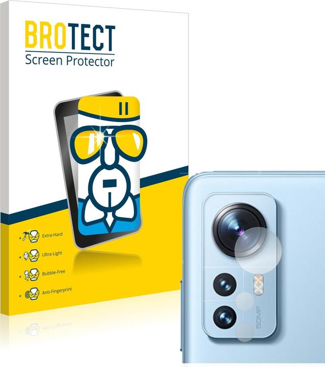 Actual product image BROTECT AirGlass Glass (1 Piece, Xiaomi 12 Pro)