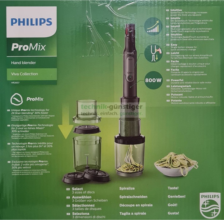 Actual product image Philips DUPLICATE HR2657/90