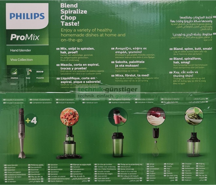 Actual product image Philips DUPLICATE HR2657/90