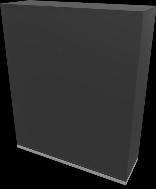 Actual product image Narbutas Choice sliding door cabinet (120 x 40 x 146.5 cm)