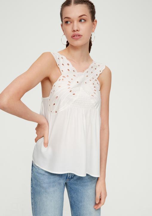 Immagine prodotto s.Oliver Bluse Top mit Schmetterlings-Applikation (40)