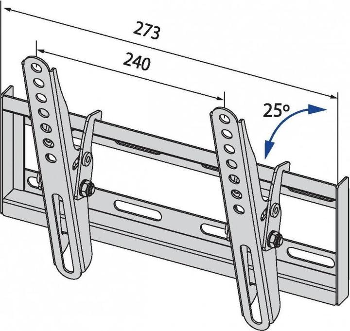 Actual product image Lenovo TV TV TB-251 bracket up to 42" 20 kg VESA 200x200 max (Wall, 42", 20 kg)