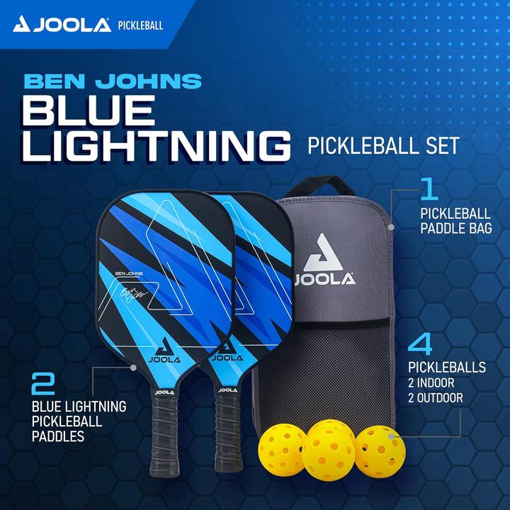 Immagine prodotto Joola Set Pickleball BEN JOHNS Blue Lightning
