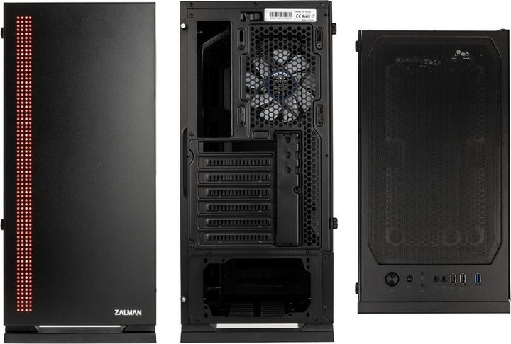 Produktbild Zalman S5 (ATX, mATX, Mini-ITX)