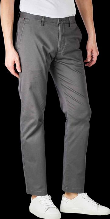 Produktbild Tommy Hilfiger Pima Cotton Denton Chino Straight Fit Dark As (W30/L30)
