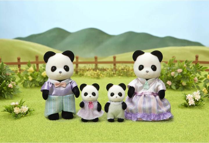 Image du produit Sylvanian Families Famille de pandas