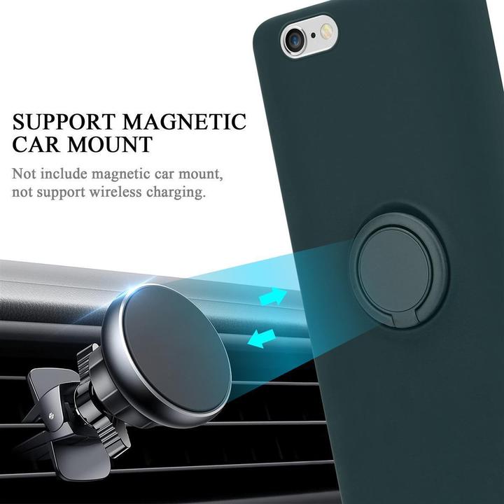Actual product image Cadorabo TPU Liquid Ring Silicone Case Cover (Apple iPhone 6)