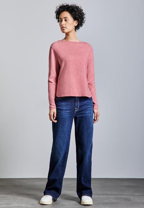 Produktbild Street One Pullover mit Seitenschlitz (42)