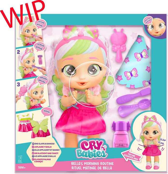 Productafbeelding IMC Toys Cry Babies Bella"s ochtendroutine