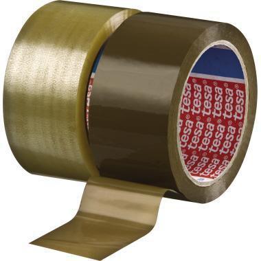 Actual product image tesa Packing tape brown 48mmx66m Hotmelt 25my PP 04280-00001-00 36 pcs./pack. (48 mm)