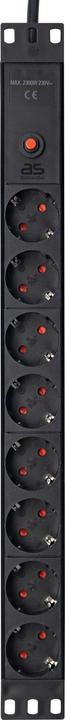 Produktbild As - Schwabe Steckdosenleiste für 19" Netzwerkschrank