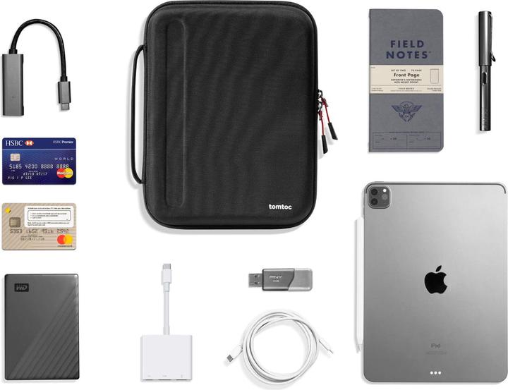 Immagine prodotto tomtoc Custodia per tablet Smart A06 (9.7-11") (Microsoft Surface Go, iPad Air, iPad Pro 10.5 2017 (1. Gen), iPad Pro 11 2018 (1. Gen), iPad Pro 11 2020 (2. Gen), iPad Air 2020 (4. Gen), iPad Air 2022 (5a generazione))