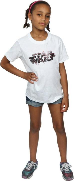Image du produit Star Wars - T-shirt THE LAST JEDI SPRAY LOGO - Fille (128)