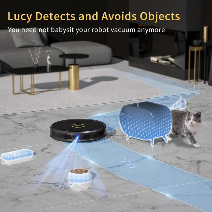 Produktbild Trifo Lucy AI Heimroboterstaubsauger (3000 Pa)