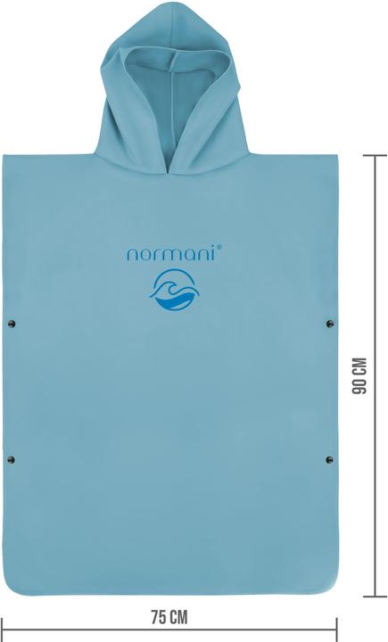 Produktbild Normani Mikrofaser Badeponcho für Erwachsene Camuy - 9161