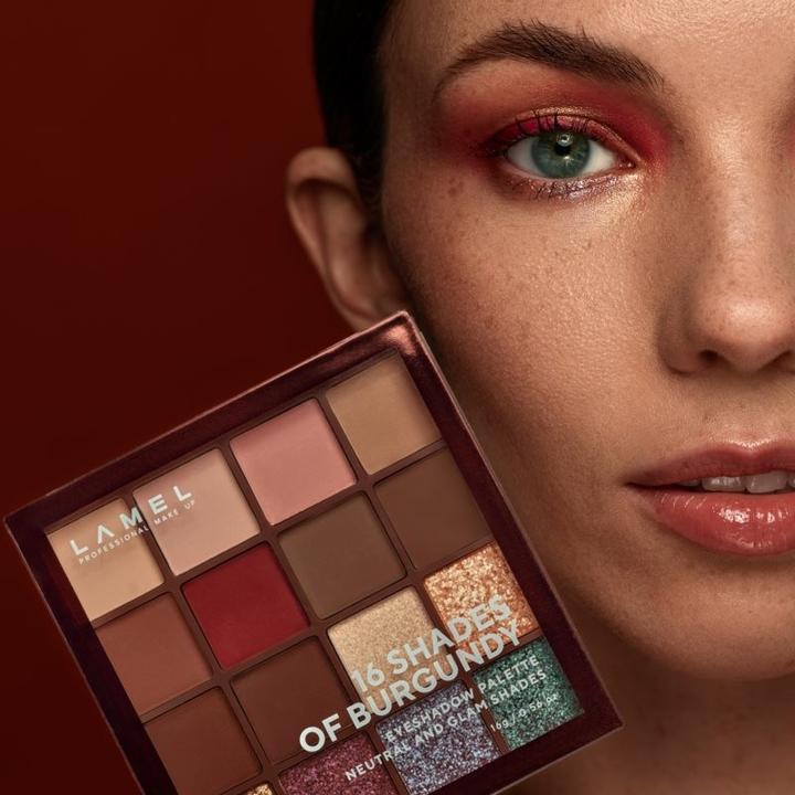 Produktbild MyScreen Protector Lamel Lidschattenpalette 16 universelle Brauntöne - Cruelty-Free