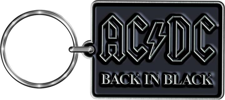 Actual product image AC/DC Back In Black Keyring